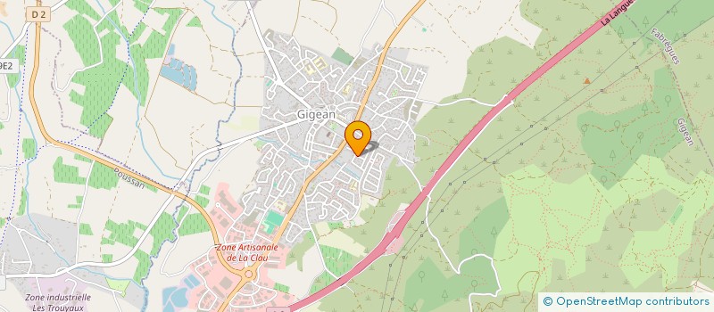 localisation de l'entreprise PBZ CONSULTING  GIGEAN