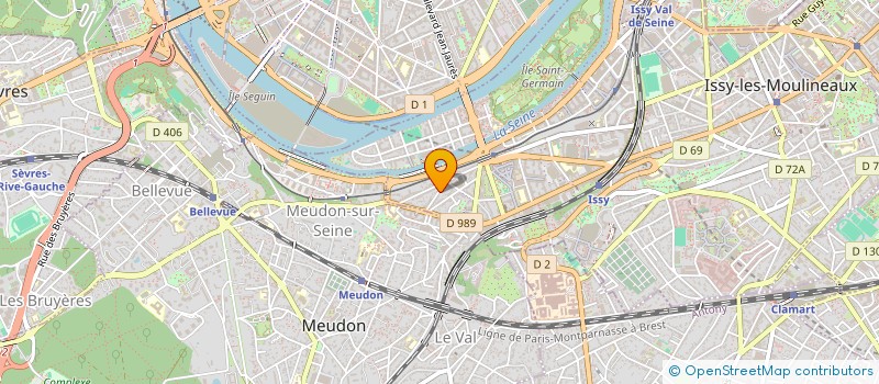 localisation de l'entreprise PBZ CORP à ISSY-LES-MOULINEAUX