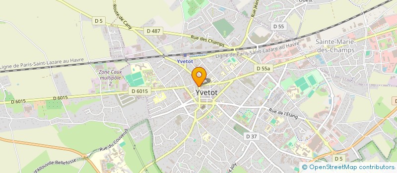 localisation de l'entreprise PC 2000 SARL  YVETOT