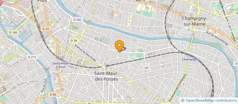 localisation de l'entreprise PC 3D INFORMATIQUE à SAINT-MAUR-DES-FOSSES