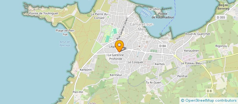 localisation de l'entreprise PC&CO  CAMARET-SUR-MER