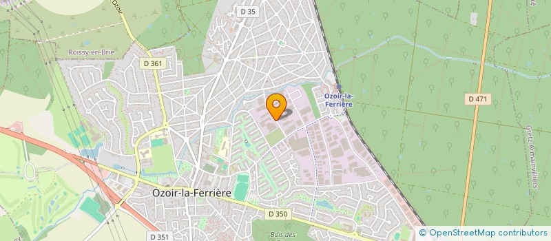 localisation de l'entreprise PC CONFIG  OZOIR-LA-FERRIERE