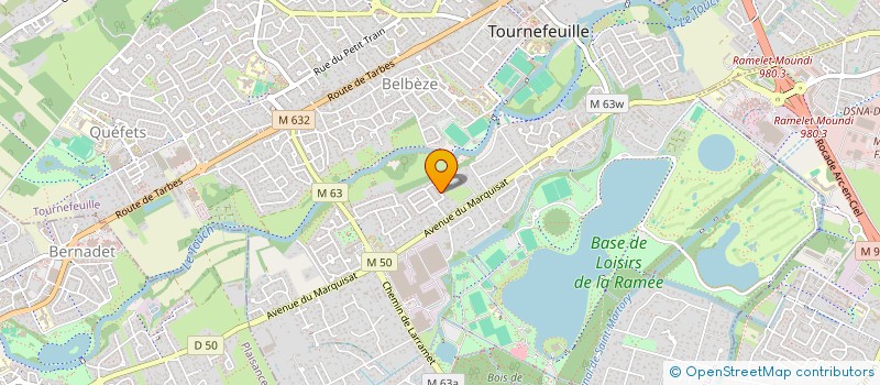 localisation de l'entreprise PC CONSEIL à TOURNEFEUILLE