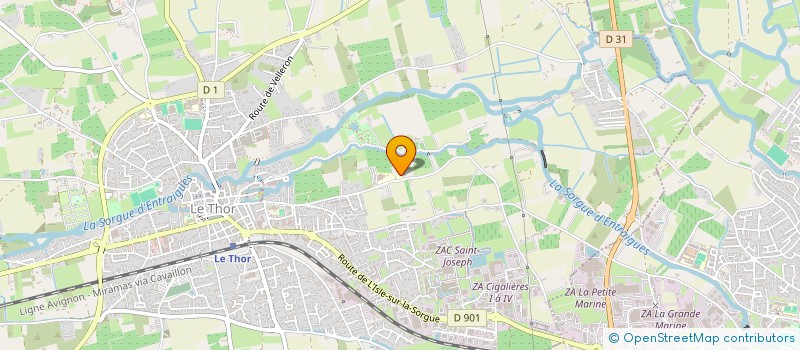 localisation de l'entreprise PC CONSTRUCTION  LACOSTE