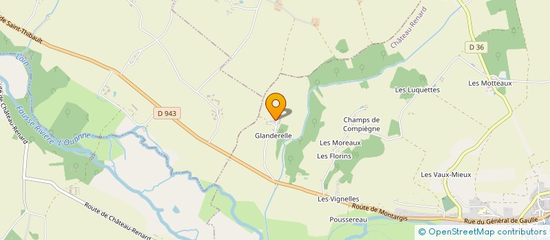 localisation de l'entreprise PC CONSULTANTS à CHATEAU-RENARD