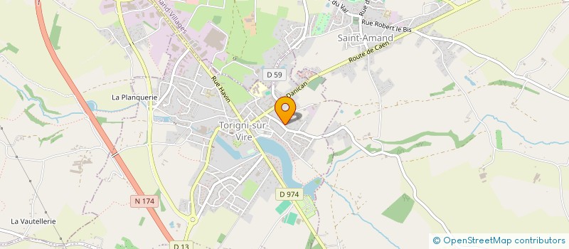 localisation de l'entreprise PC CONTACT  TORIGNY-LES-VILLES