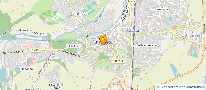 localisation de l'entreprise PC COPY à CHATEAUDUN
