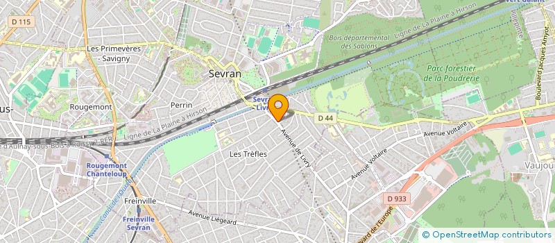 localisation de l'entreprise PC DISCOUNT à SEVRAN