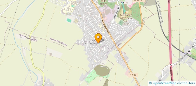 localisation de l'entreprise PC-DJ  NOEUX LES MINES