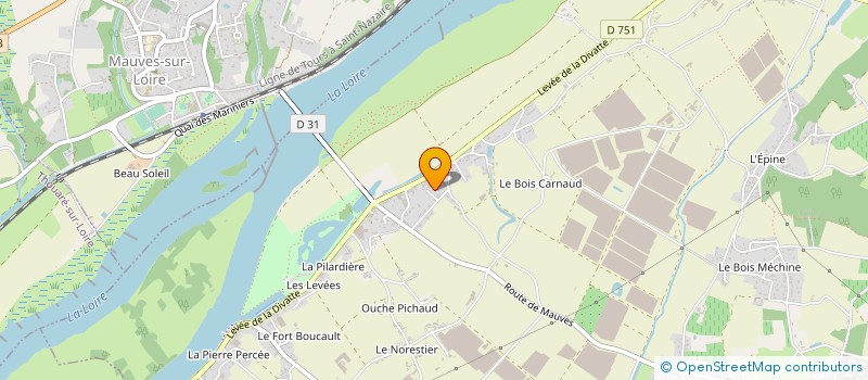 localisation de l'entreprise PC DOMOTIC SYSTEM  DIVATTE-SUR-LOIRE