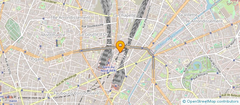 localisation de l'entreprise PC DYNAMIC à PARIS