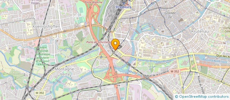 localisation de l'entreprise PC-EXPERT à STRASBOURG