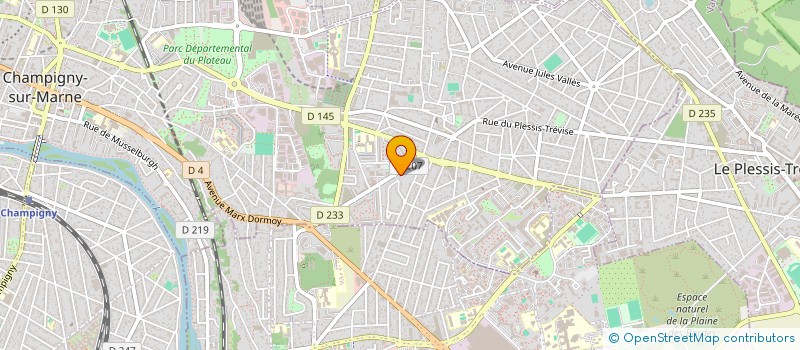 localisation de l'entreprise PC EXPRESS à CHAMPIGNY-SUR-MARNE