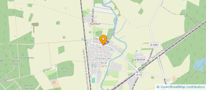 localisation de l'entreprise PC FLOW  PRESLES-EN-BRIE