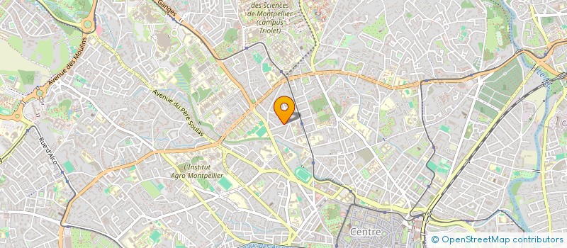 localisation de l'entreprise PC-FORMAT à MONTPELLIER