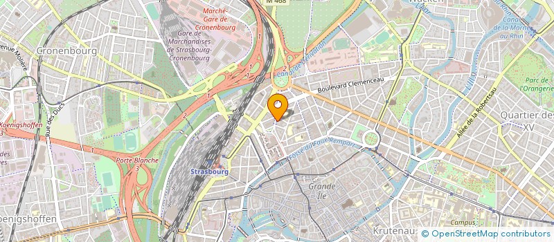 localisation de l'entreprise PC GOLD SARL à STRASBOURG