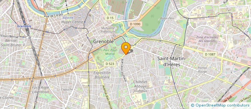 localisation de l'entreprise PC HELP à GRENOBLE