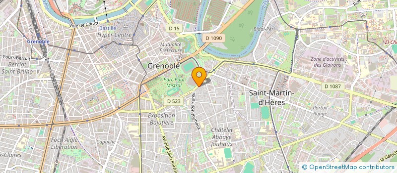 localisation de l'entreprise PC HELP DOMICILE à GRENOBLE