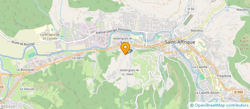 localisation de l'entreprise PC HOLDING  SAINT-AFFRIQUE