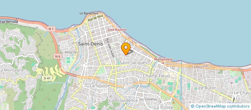 localisation de l'entreprise PC IMMO  SAINT-DENIS