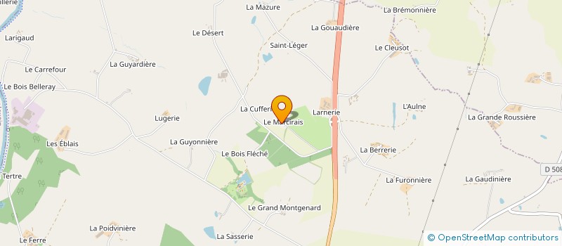 localisation de l'entreprise PC INVESTISSEMENTS à MARTIGNE-SUR-MAYENNE