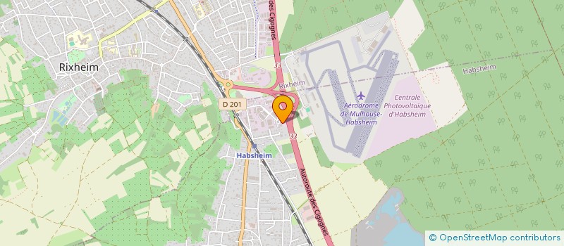 localisation de l'entreprise PC-LAND SA  HABSHEIM