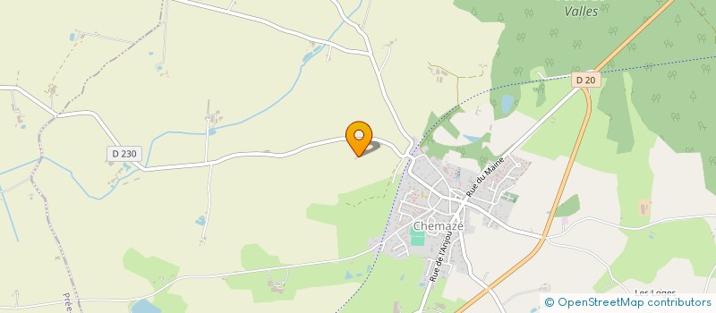 localisation de l'entreprise PC LORILLEUX  MENIL