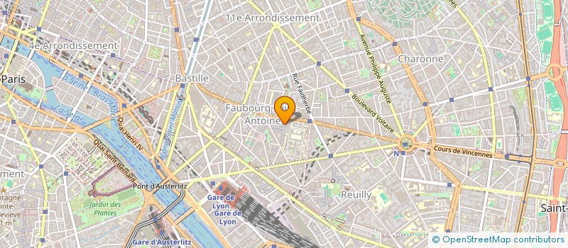 localisation de l'entreprise PC ONE  PARIS