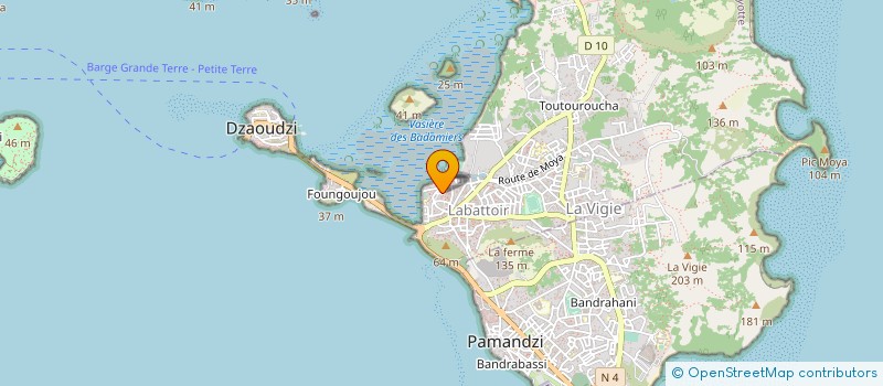 localisation de l'entreprise PC RAPIDE à PAMANDZI