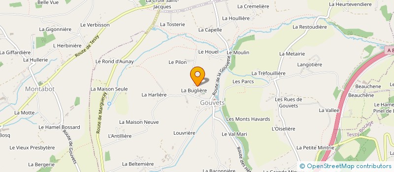 localisation de l'entreprise PC SASU  GOUVETS