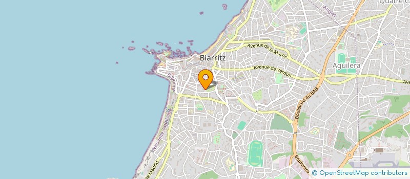 localisation de l'entreprise PC SB à BIARRITZ