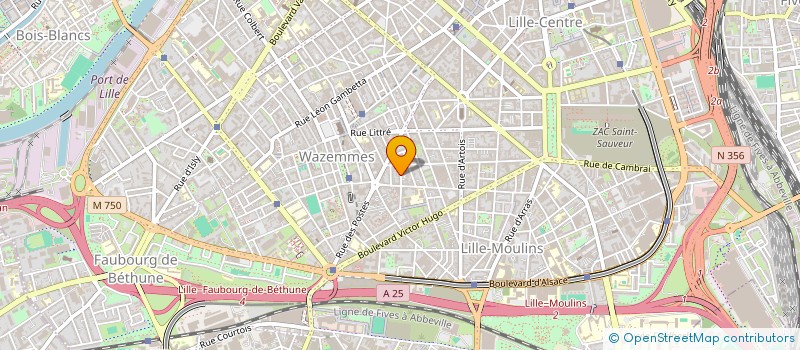 localisation de l'entreprise PC SYSTEME PRESTA à LILLE
