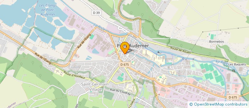 localisation de l'entreprise PC TECHNOLOGY à PONT-AUDEMER