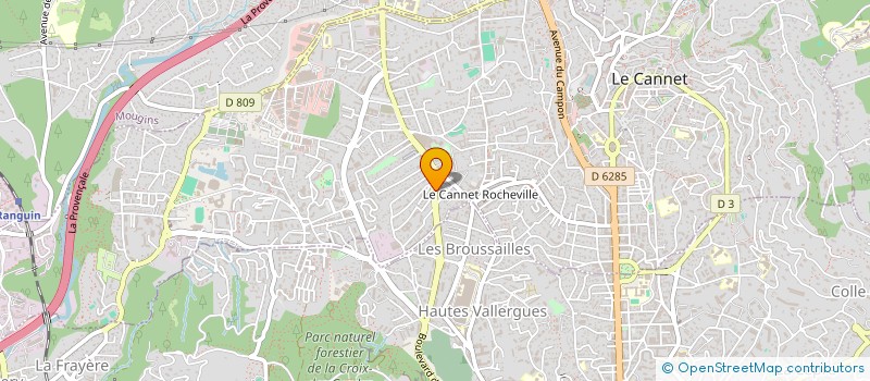 localisation de l'entreprise PC THALASSA LOC à LE CANNET