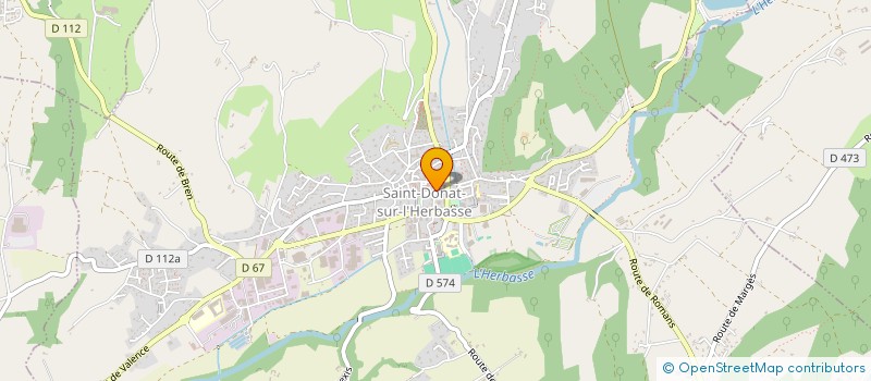 localisation de l'entreprise PC TRANSITION  SAINT-DONAT-SUR-L'HERBASSE