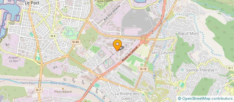 localisation de l'entreprise PC02  LE PORT