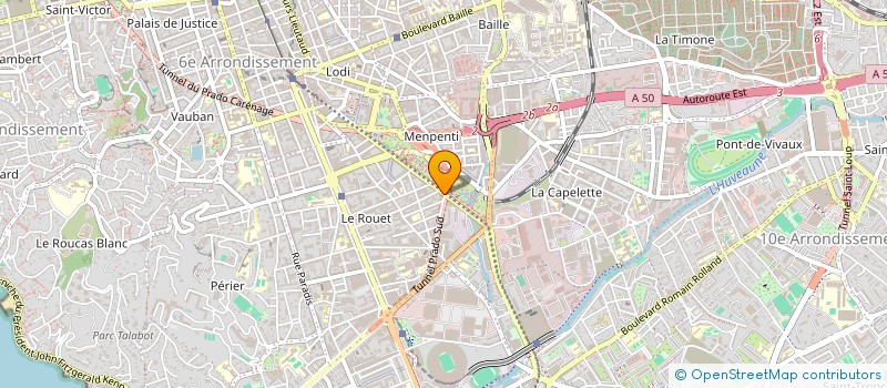 localisation de l'entreprise PC1DEV SAS à MARSEILLE