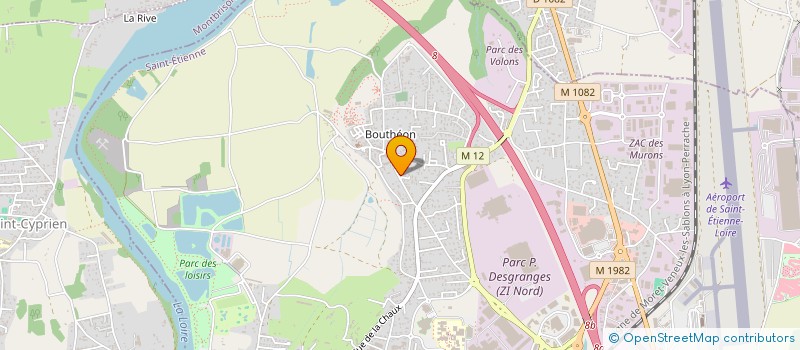 localisation de l'entreprise PC2 IMMOBILIER  ANDREZIEUX-BOUTHEON