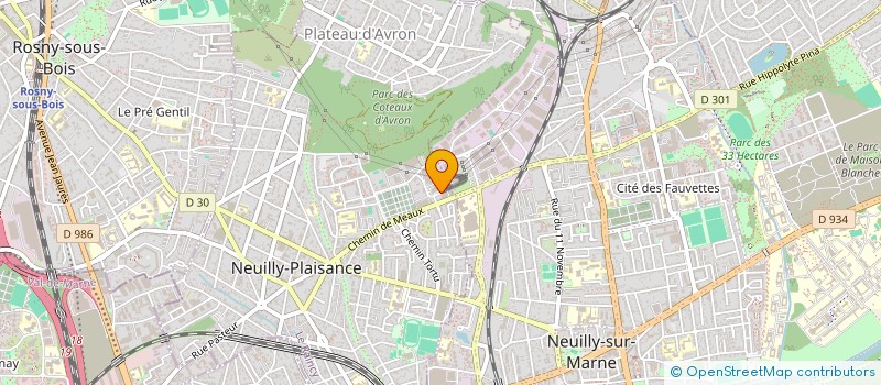 localisation de l'entreprise PC21 SERVICES à NEUILLY-PLAISANCE