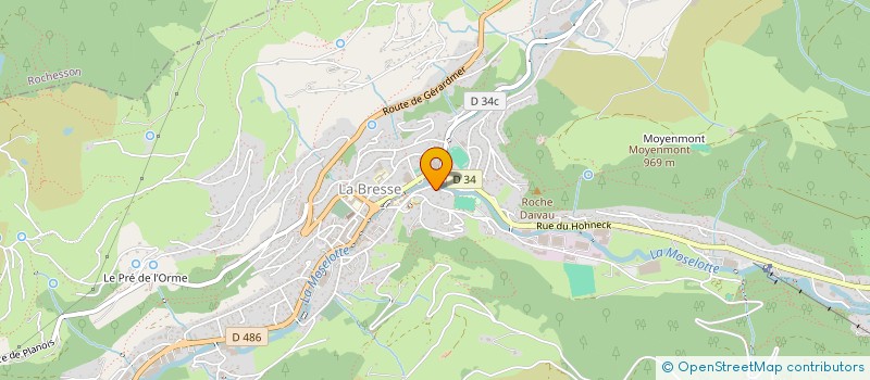 localisation de l'entreprise PC2L  LA BRESSE