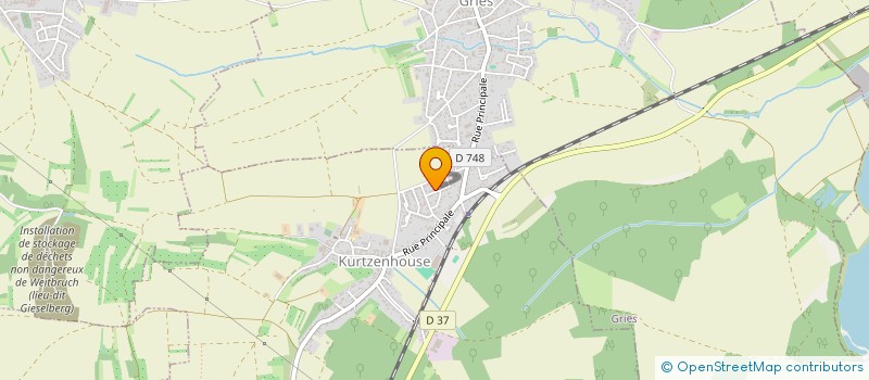localisation de l'entreprise PC4J  KURTZENHOUSE