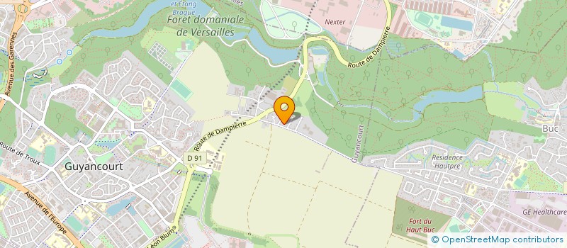 localisation de l'entreprise PCA  GUYANCOURT