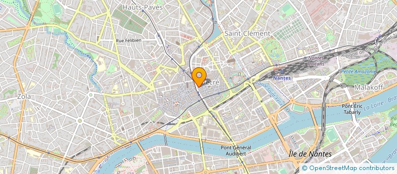 localisation de l'entreprise PCA OUEST à NANTES