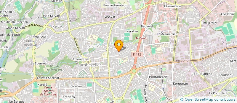 localisation de l'entreprise PCA29 à BREST