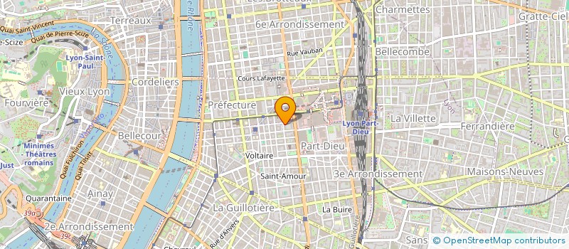 localisation de l'entreprise PCAD 2000 à LYON