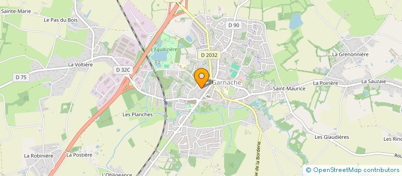 localisation de l'entreprise PCAL IMMOBILIER à LA GARNACHE