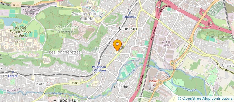 localisation de l'entreprise PCAM2025  PALAISEAU