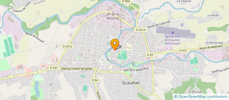 localisation de l'entreprise PCB à GRAULHET