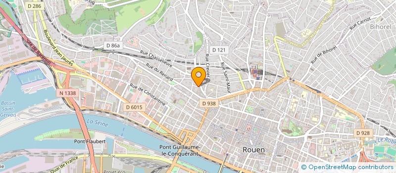 localisation de l'entreprise PCB à ROUEN
