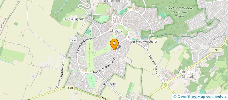 localisation de l'entreprise PCB PIEZOTRONICS à SAINT-AUBIN
